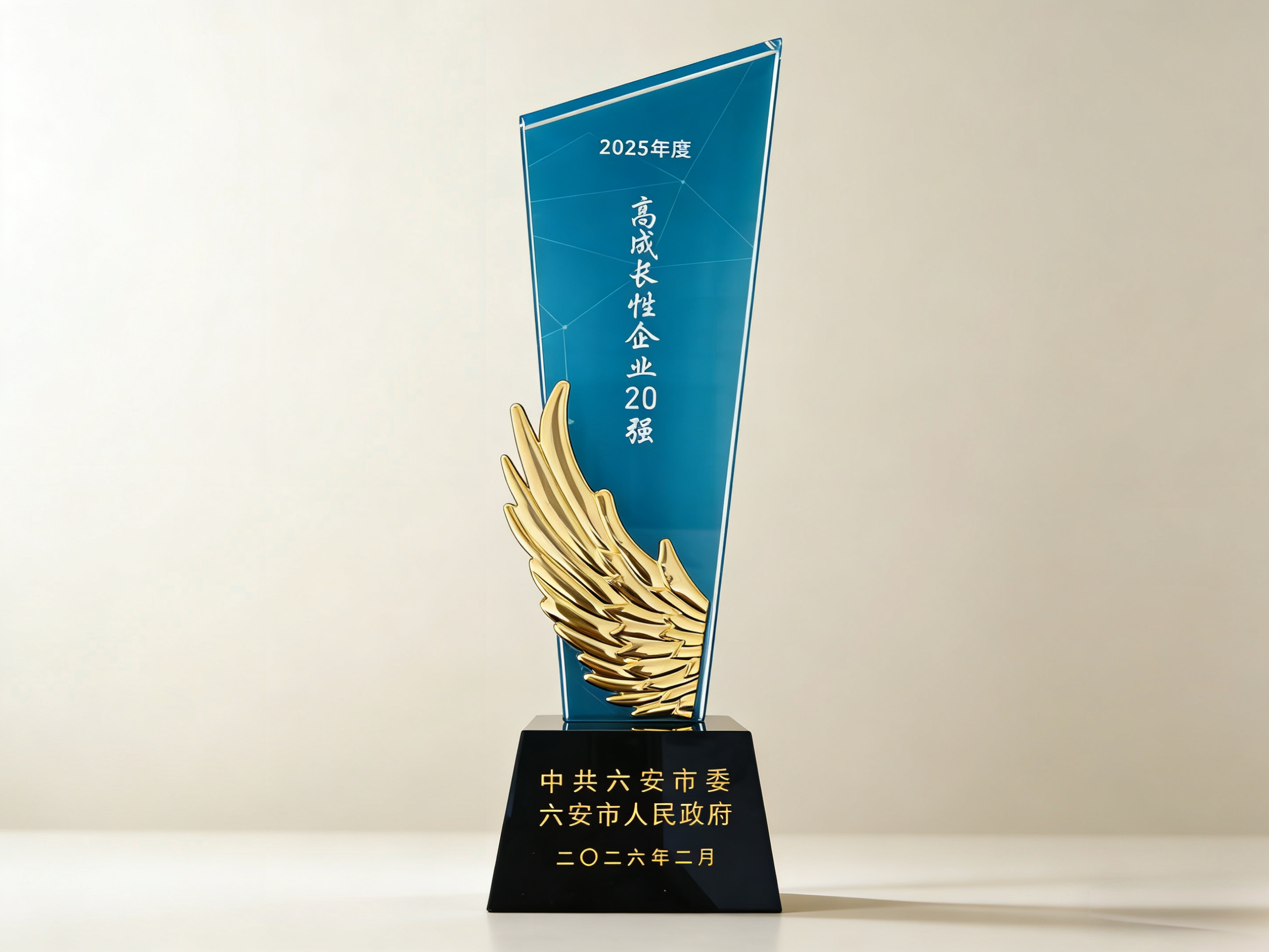 六安铸造获”2025年度高成长性企业20强“荣誉.png